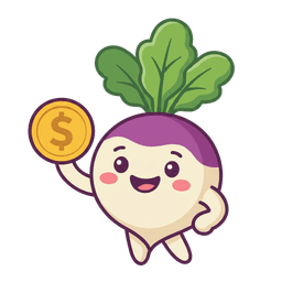 ThriftyTurnip mascot